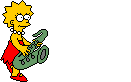 gify simpsons
