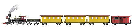 gify pociągi
