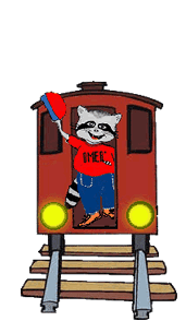 gify pociągi