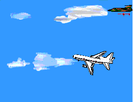 gify samoloty