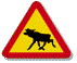 gify znaki drogowe