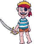 gify kapitan, pirat