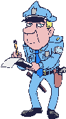 gify policjant