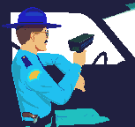 gify policjant