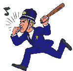 gify policjant