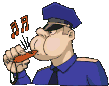 gify policjant