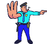 gify policjant