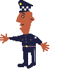 gify policjant
