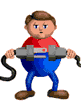 gify robotnik