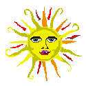 gify slonce