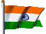 gify flagi Indie