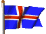 gify flagi Islandia