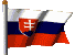 gify flagi Słowacja