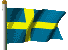 gify flagi Szwecja