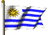 gify flagi Urugwaj
