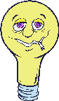 gify żarówki