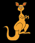 gify kangury
