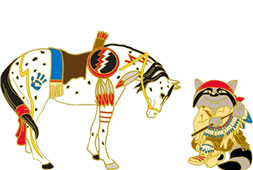 gify konie