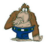 gify małpy