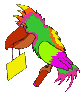 gify papugi